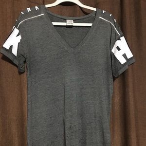 Pink tee size small